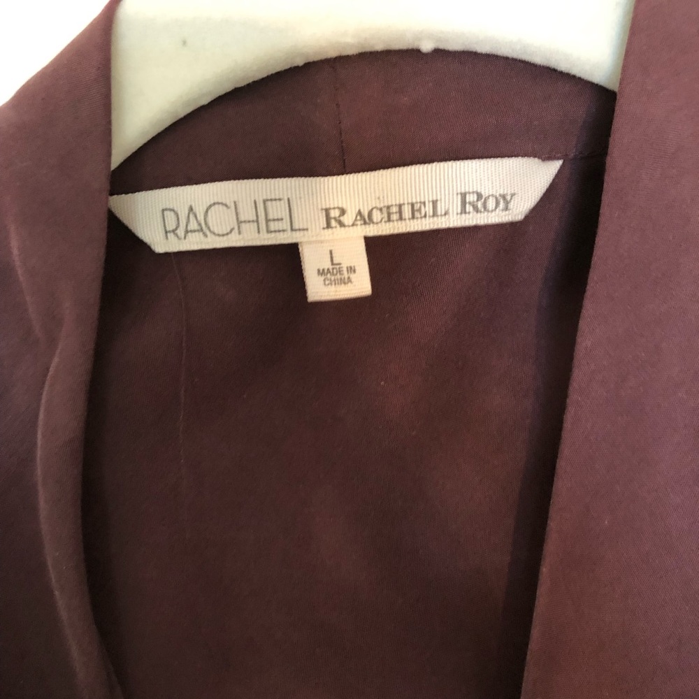 Rachel Roy plum color cowell neck dress - Picture 4 of 5